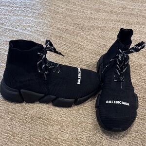 Balenciaga Black Sock Sneakers (speed)